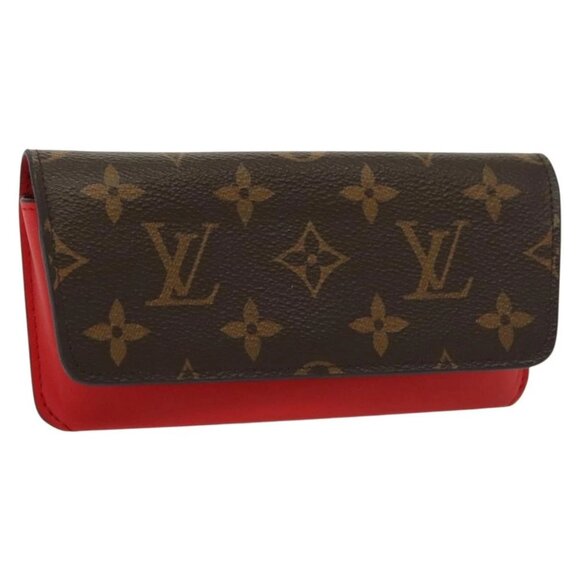 LOUIS VUITTON Monogram Etui Lunette Woody Glasses Case GI0372 LV Auth 139031 - Picture 1 of 16